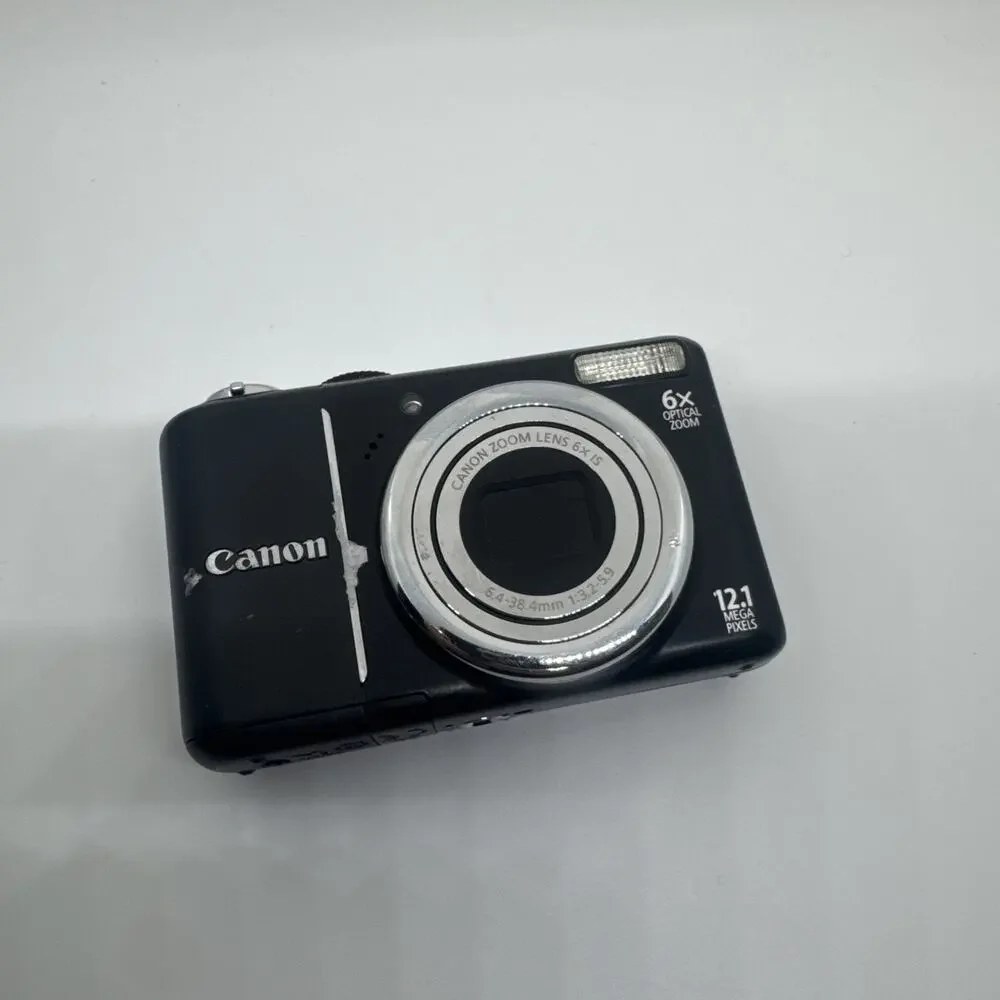 Canon PowerShot A2100 IS 12.1MP - Tested Working Good Condition Digital Camera